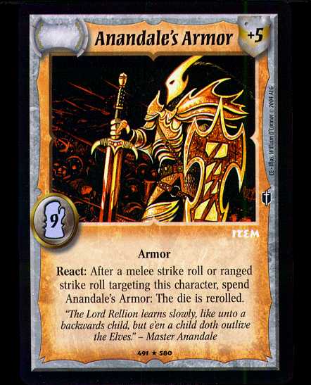 Anandales Armor - Foil
